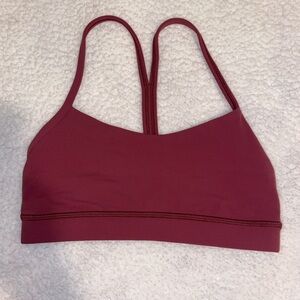 lululemon Deep Red Sports Bra